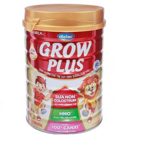 Sữa bột Vinamilk Dielac GrowPlusĐỏ 1+,2+ 900G