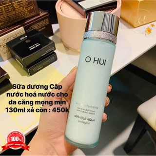 [Tặng Sulwhasoo kem mắt nâng cơ] OHUI sữa dưỡng cấp nước căng bóng-mịn da-trị mụn 130ml