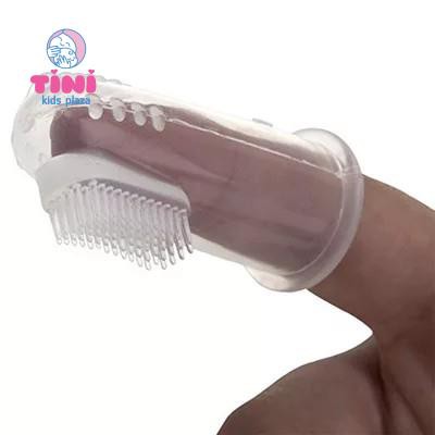 Rơ lưỡi xỏ ngón silicone cao cấp cho bé