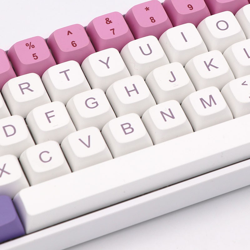 Keycap XDA Hana Thick PBT Dyesub Bộ Nút Cho Bàn Phím Cơ 134 Phím Của EZPC