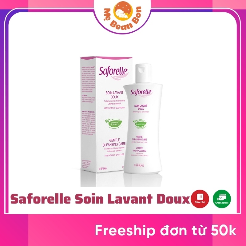 Dung dịch vệ sinh phụ nữ Saforelle Soin Lavant Doux (250ml), Pháp