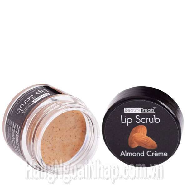 tẩy tế bào chết môi lip scrub almond crème