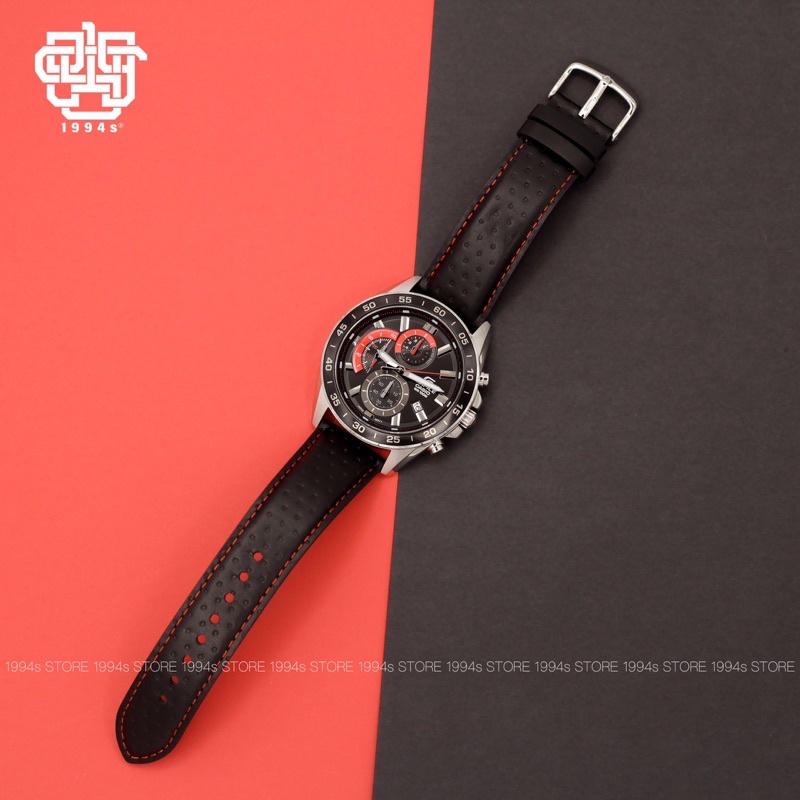 Đồng hồ nam Casio Edifice EFV-550L-1A dây da thật chính hãng