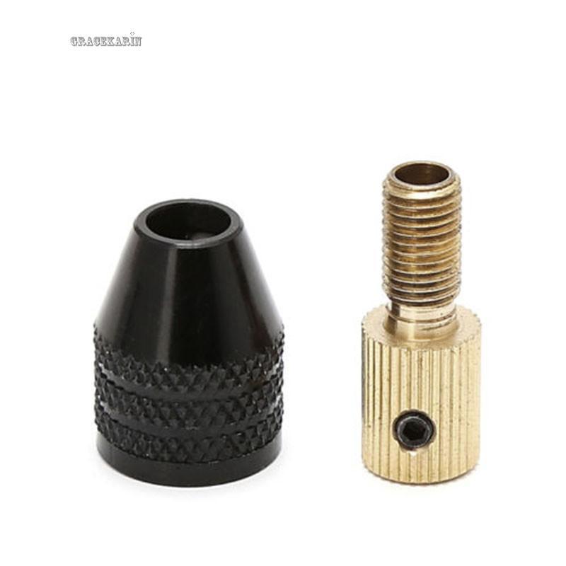 3.17mm Electric Motor Shaft Mini Chuck Fixture Clamp Drill Bit Tool Kit Durable