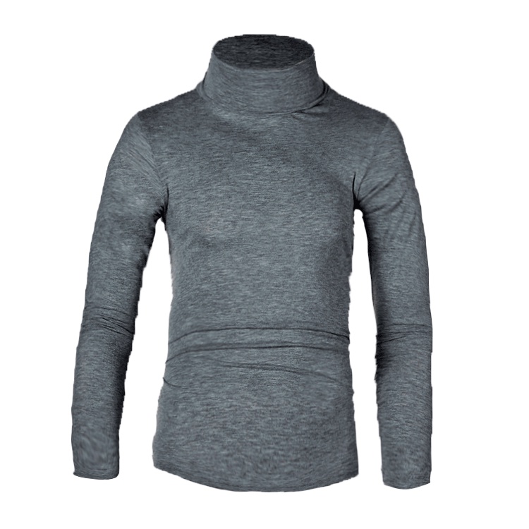Áo sweater Dệt Kim Cổ Lọ Tay Dài Màu Sắc Đơn Giản Thời Trang Mùa Đông Cho Nam Giới