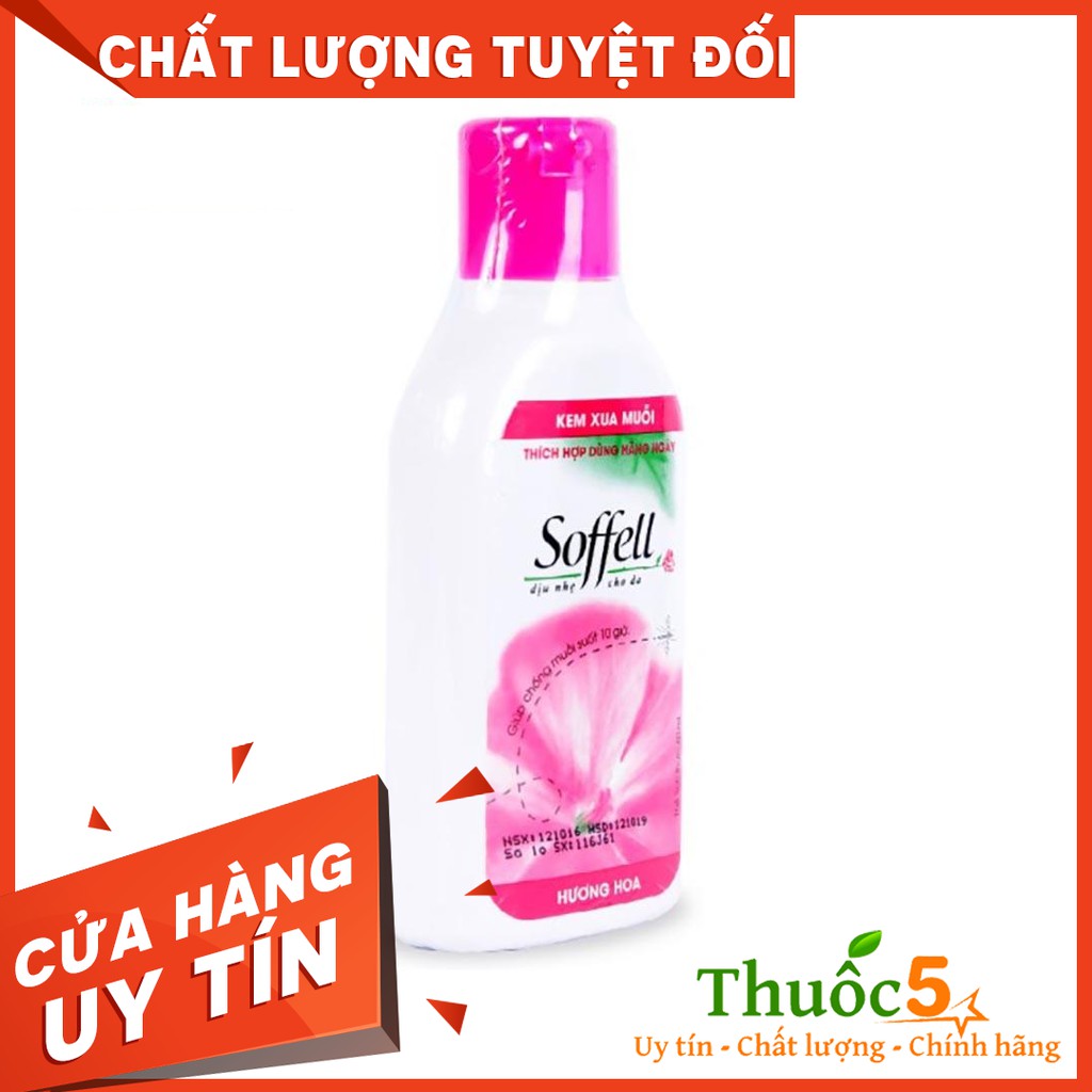 [GÍA GỐC] CHỐNG MUỖI SOFFELL - BẢO VỆ MUỖI CHO CẢ GIA ĐÌNH (KEM VÀ XỊT)