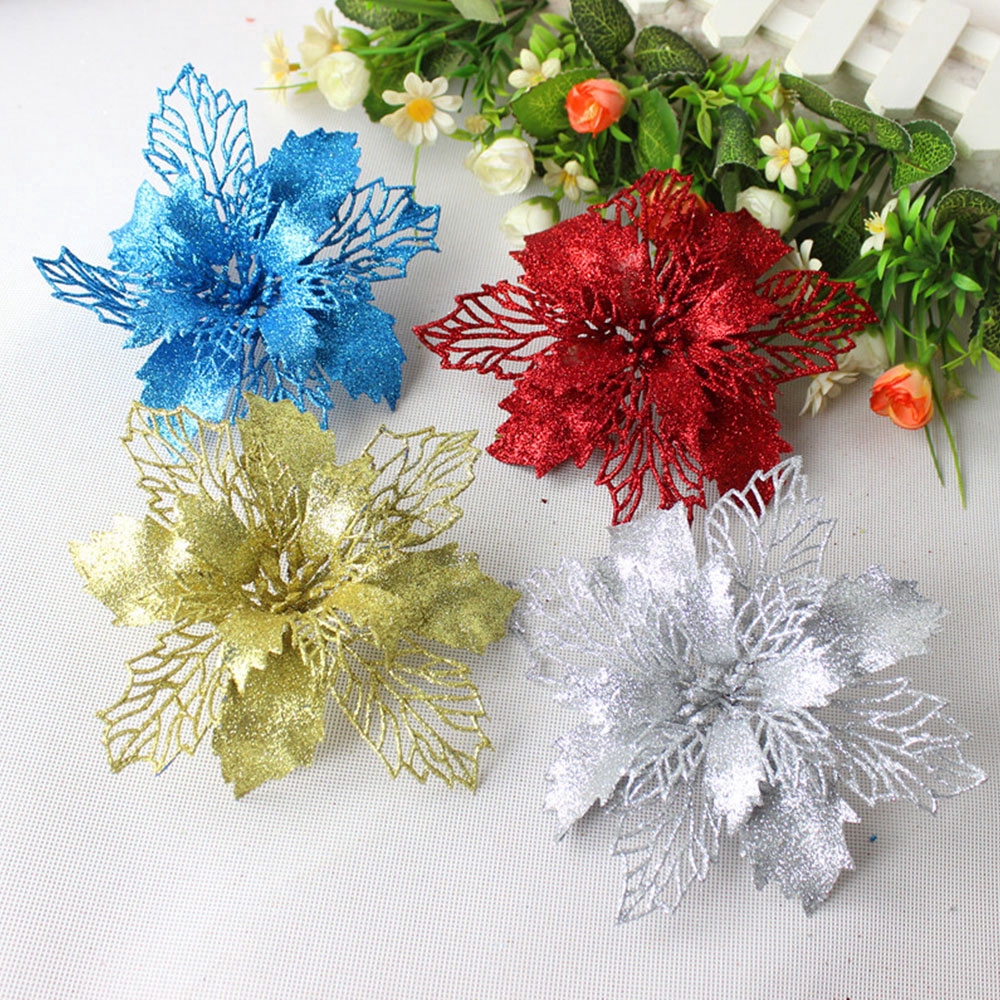 Artificial Flowers Decoration Flowers DIY Flower Head Christmas Home Wedding Decoration