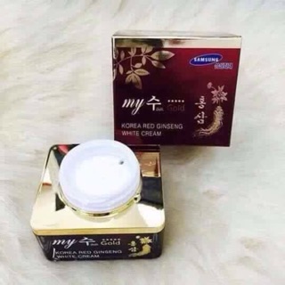 Kem dưỡng trắng da hồng sâm my gold