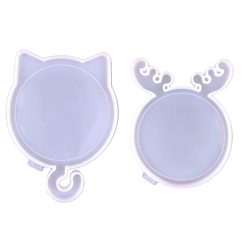 Khuôn Silicone Làm Khung Ảnh Epoxy DIY Kèm Móc Tiện Lợi Dành Cho Trang Trí Nhà Cửa