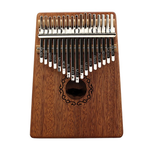 [CÓ SẴN] Kalimba 17 phím âm chuẩn, đầy đủ búa chỉnh âm, bao đựng đàn, stick dán màu