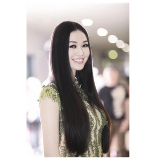 Nguyên đầu 2 mái thẳng dài - tặng kèm lưới trùm