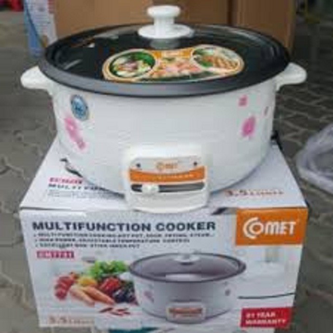 Nồi Lẩu Điện Comet CM7731 3.5 Lít - Hàng Chính Hãng (Bảo Hành 12 Tháng)