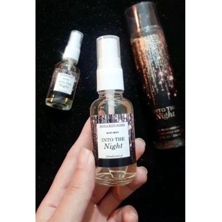 Xịt thơm body mist bbw "into the night" 10ml, 30ml