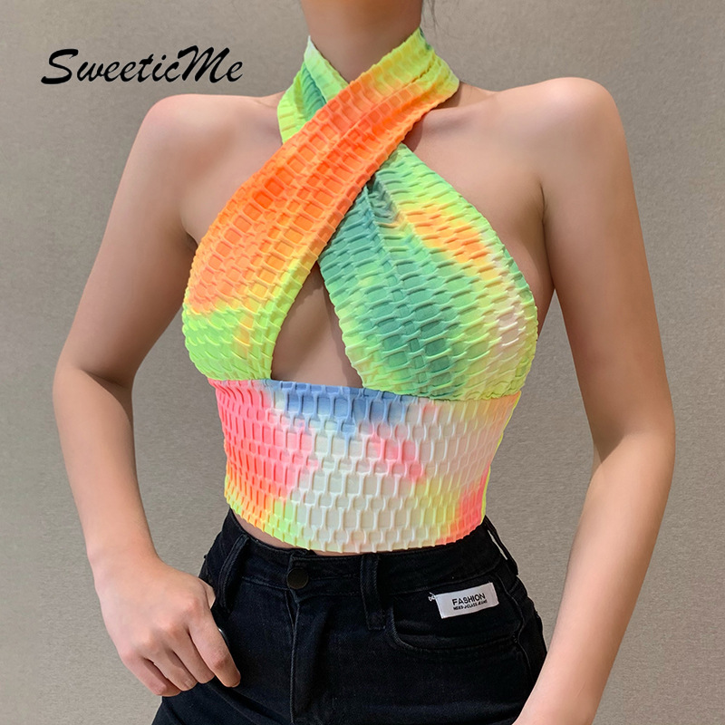 Áo Sát Nách Dáng Ôm Hở Lưng Phong Cách Đường Phố Quyến Rũ Cho Nữ 2021 | BigBuy360 - bigbuy360.vn