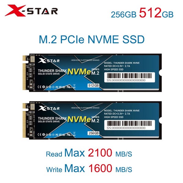 Ổ cứng SSD M2 NVME Xstar 128gb bảo hành chính hãng 36 tháng thumbnail