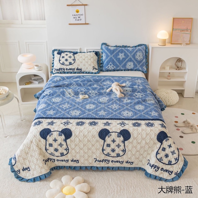 Chăn tuyết trần bèo 2in1 đa năng nhập khẩu KT 2mx2m3 mềm mượt