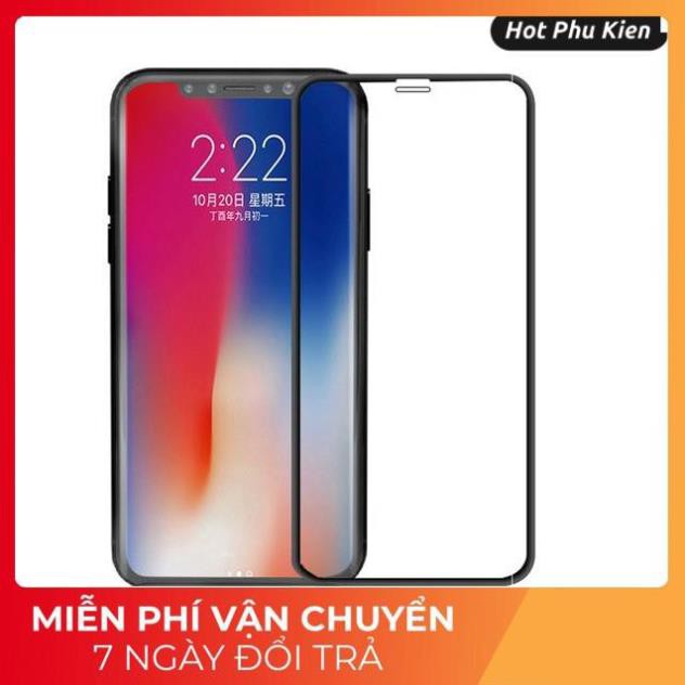 Miếng dán kính cường lực màn hình iPhone X / iPhone XS Baseus mỏng 0.3mm thế hệ mới mặt kính phủ nano