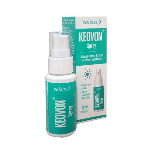 [CHÍNH HÃNG] Keovon Spray Vitamin K2 (MK7 tự nhiên) Dạng Xịt - [25 ml] - Kích thích phát triển chiều cao cho trẻ em