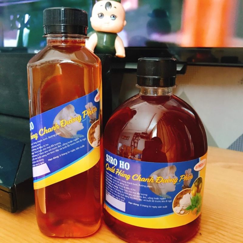 Siro / Sirupt ho Quất/ Tắc Húng Chanh Đường Phèn - Skam Mart