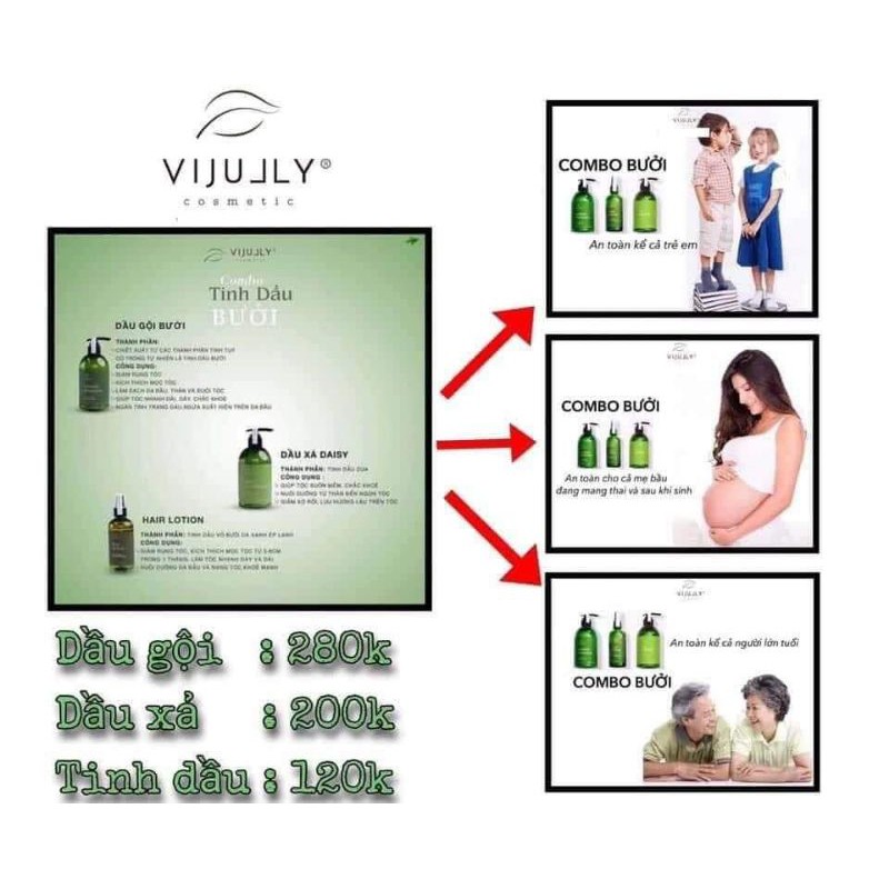 [ CHÍNH HÃNG ] Tinh dầu bưởi VIJULLY giúp mọc tóc nhanh, giảm rụng tóc, dùng được cho nam và nữ sản phẩm 100% thiên nhiê | BigBuy360 - bigbuy360.vn