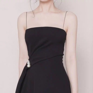 ĐẦM ĐEN 2 DÂY ĐI TIỆC