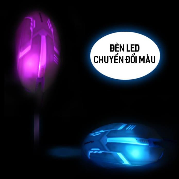 [ MUA LẺ GIÁ SỈ ]  CHUỘT DÂY GAME THỦ DIVIPARD OP-20 LED ĐỔI MÀU