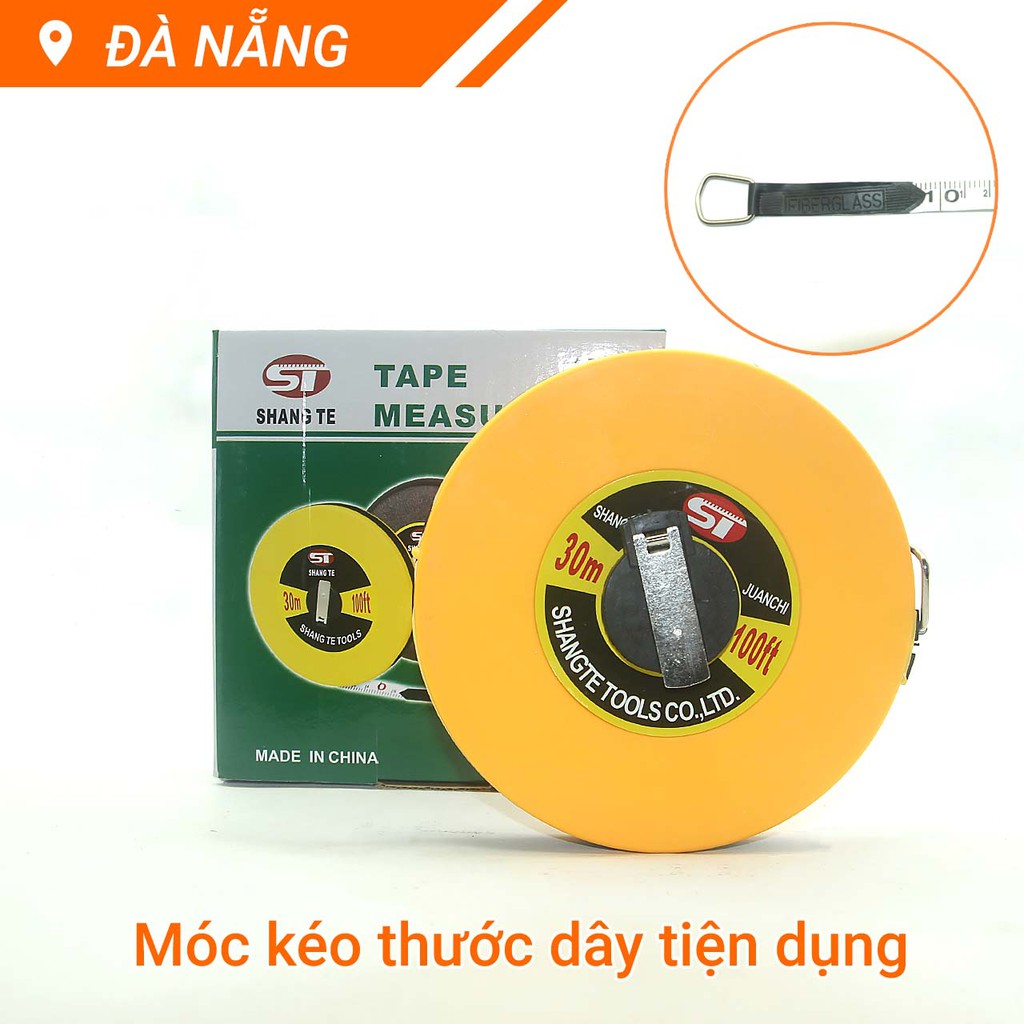 Thước dây vải cuộn 30m ST