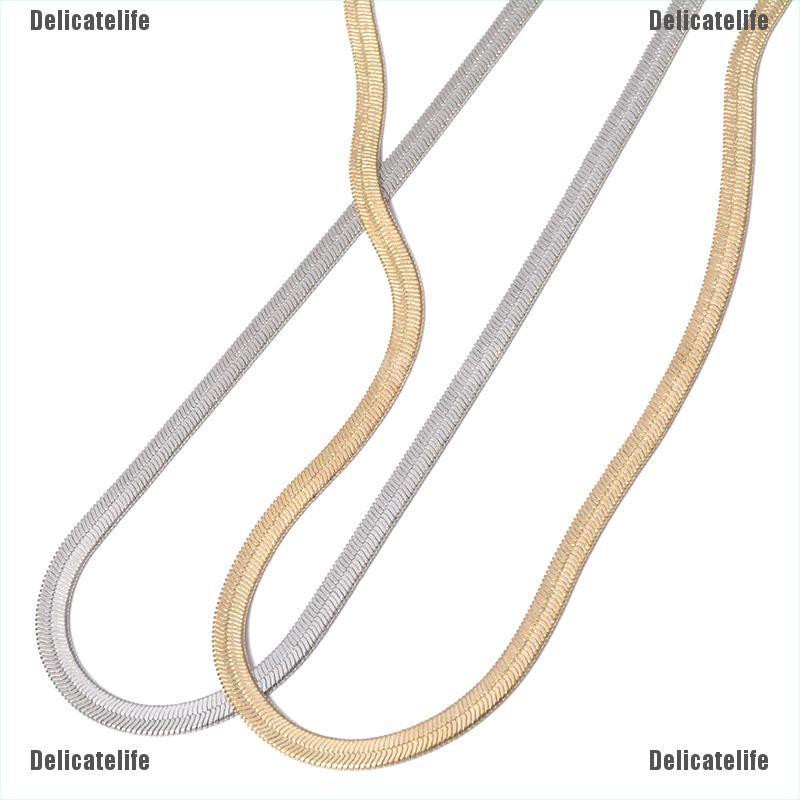 Dây chuyền kim loại dạng xích đơn giản