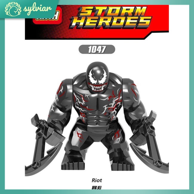 Đồ Chơi Mô Hình Lego Nhân Vật Venom Carnage Riot Chống Phản Chiếu Phim Avengers Cỡ Lớn Dành Cho Trẻ Em