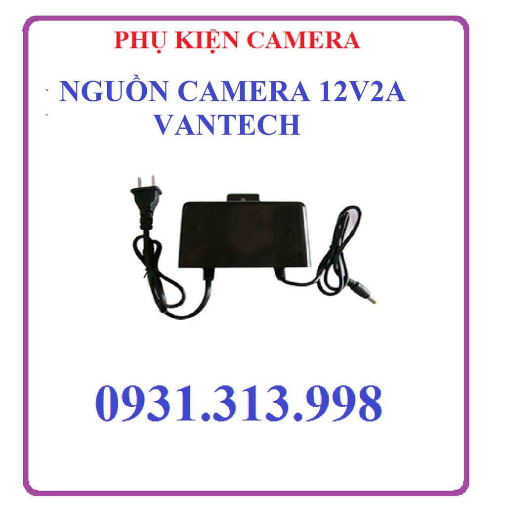 NGUỒN CAMERA 12V2A VANTECH | WebRaoVat - webraovat.net.vn