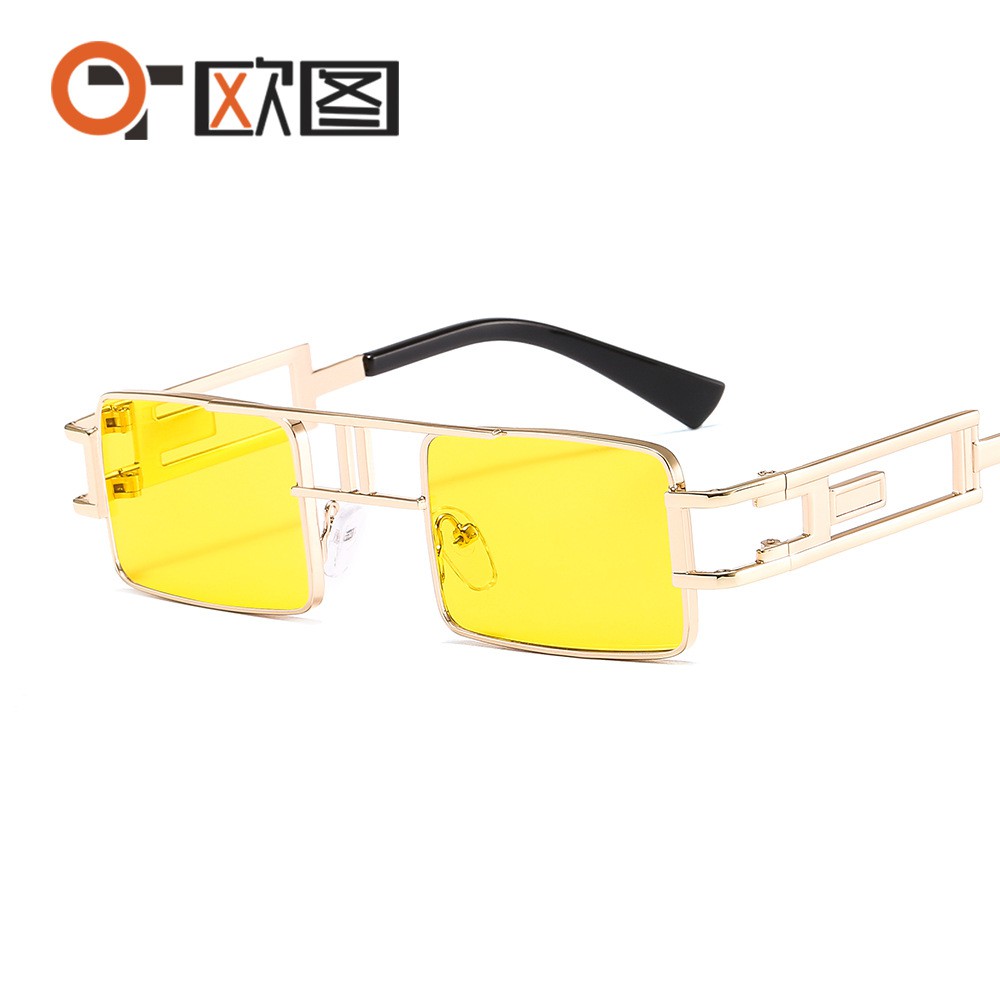 Kính Mát Gọng Kim Loại Phong Cách Steampunk 522