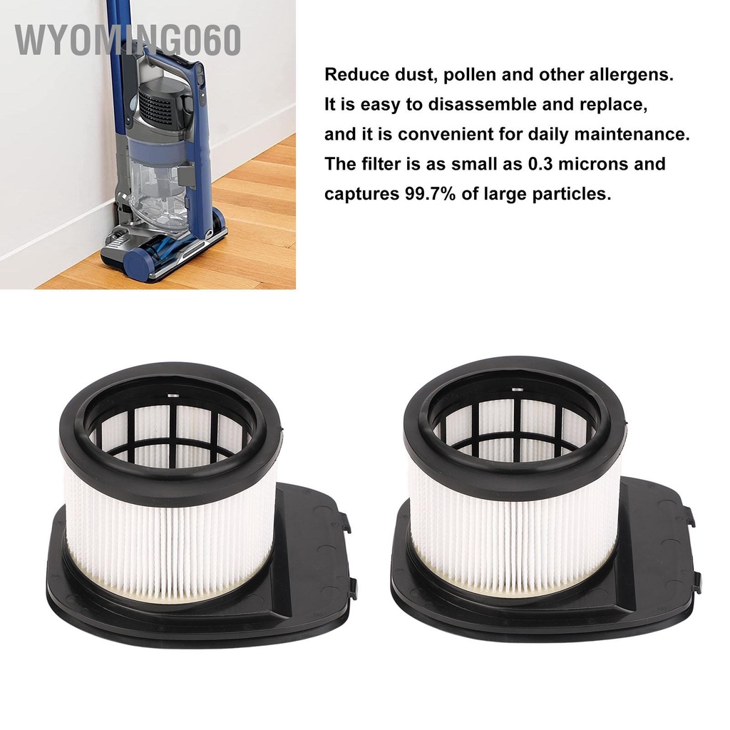 Wyoming060 Bộ lọc thay thế bộ máy hút bụi 2 bông và chống cho IZ162H 362H 363HT 440H 462H 483H
