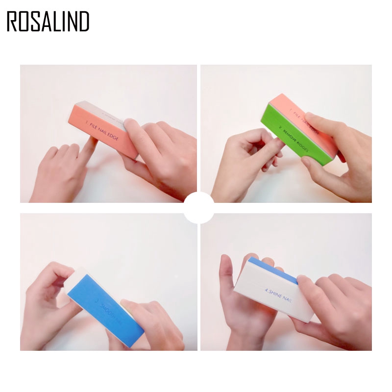 Bộ 3 dụng cụ giũa móng tay Rosalind đa chức năng