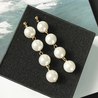 Bông Tai Chuỗi 4 Hạt