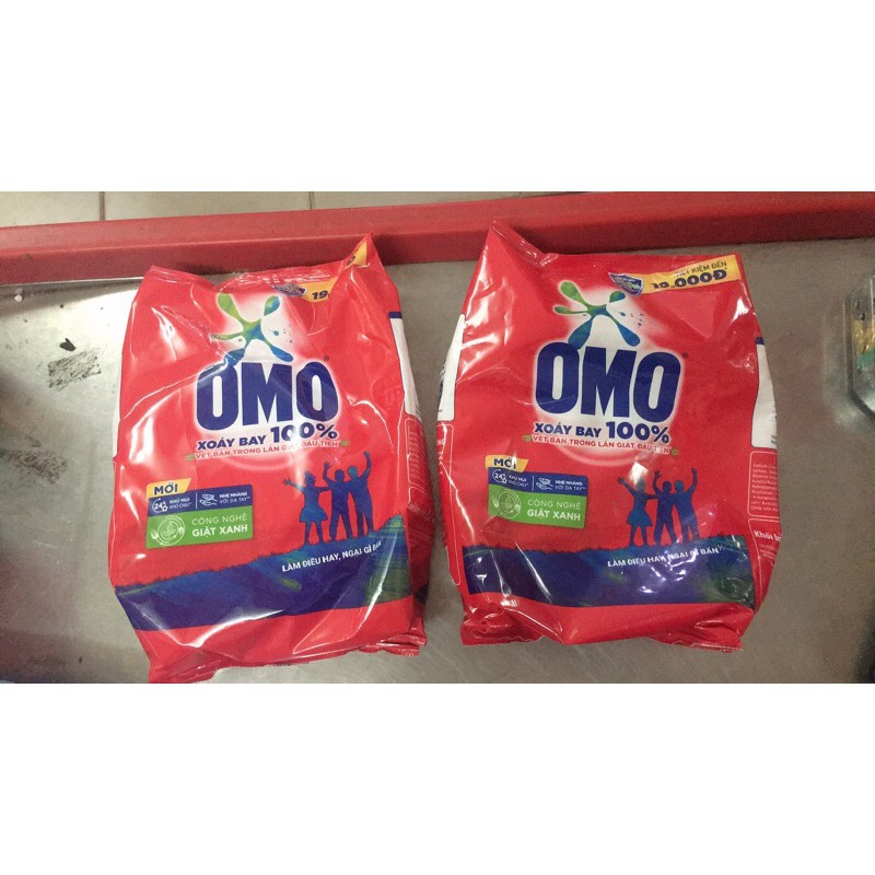 BỘT GIẶT OMO MẪU MỚI 1KG2