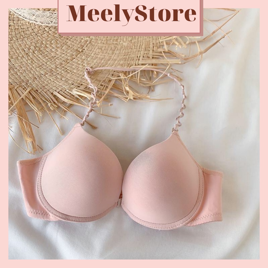 Áo Lót Nữ Có Gọng Nâng Ngực Đệm Mỏng Tạo Khe Tiểu Thư Siêu Sexy, Cực Thoải Mái, Dây Áo Phong Cách Hàn Quốc -2072