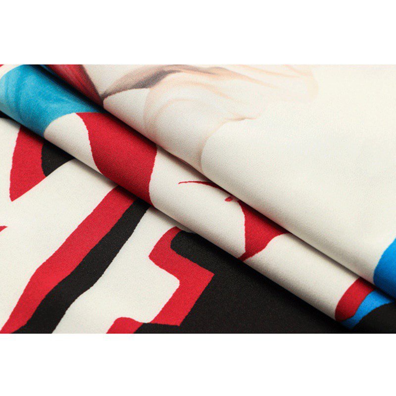 Áo Thun Polo Dáng Rộng Màu Đen In Hình Cô Gái Hiện Đại Phong Cách Retro Thời Trang Mùa Hè Cho Nam 2021 9ieB