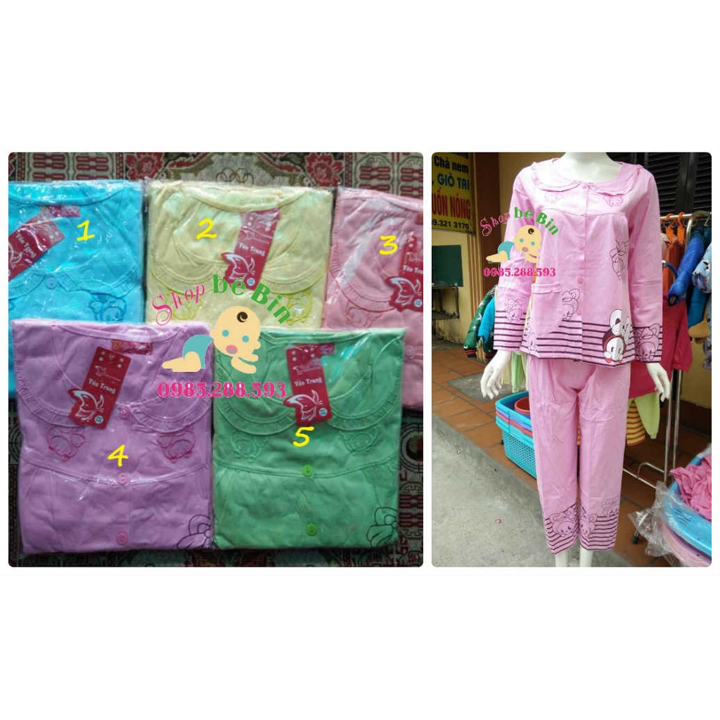 BỘ SAU SINH YẾN TRANG THỎ CÀI CÚC (50-65KG)