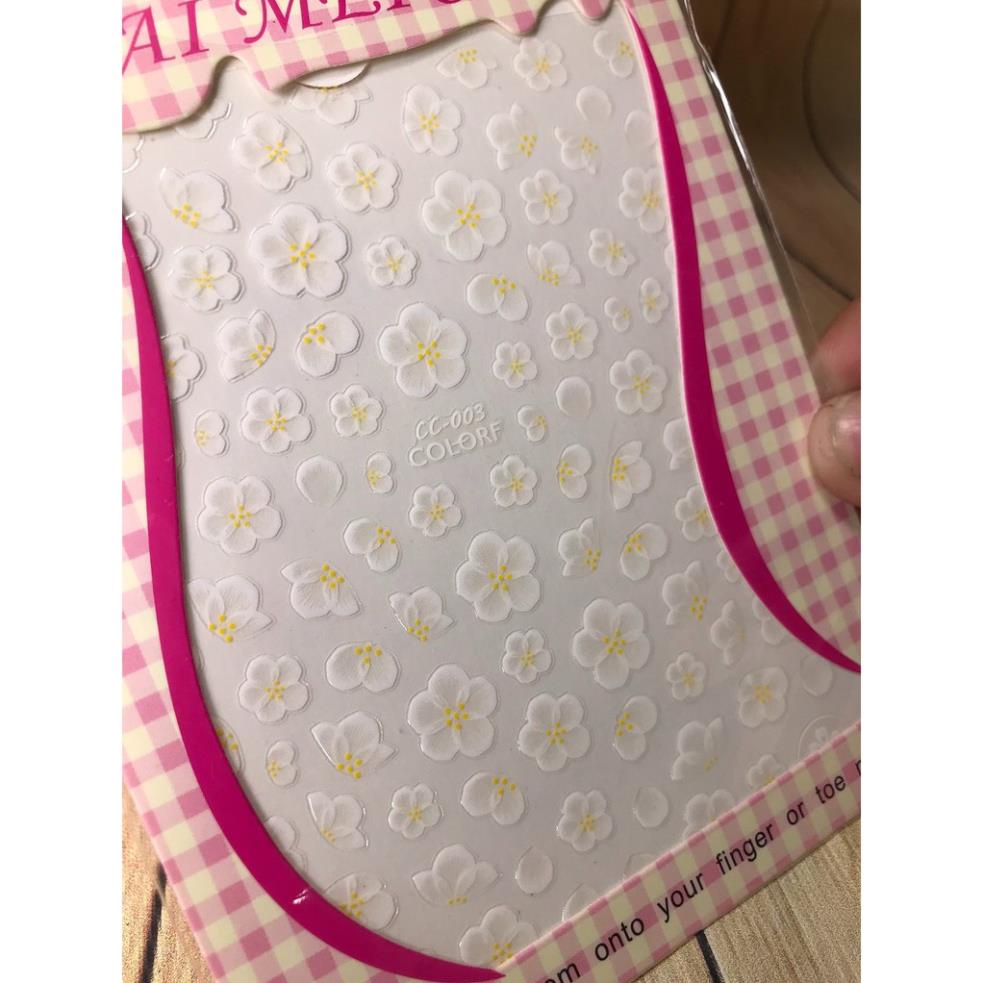 Hình dán móng tay mã số Hoa 7