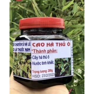Cao hà thủ Ô 200g nguyên chất