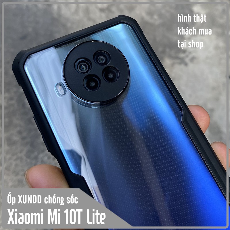 Ốp lưng cho Xiaomi Mi 10T Lite - Redmi Note 9 Pro 5G chống sốc trong viền nhựa dẻo Xundd - Hàng Nhập Khẩu