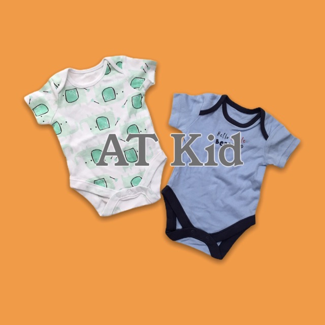 Bộ body suit xuất dư cho bé trai bé gái