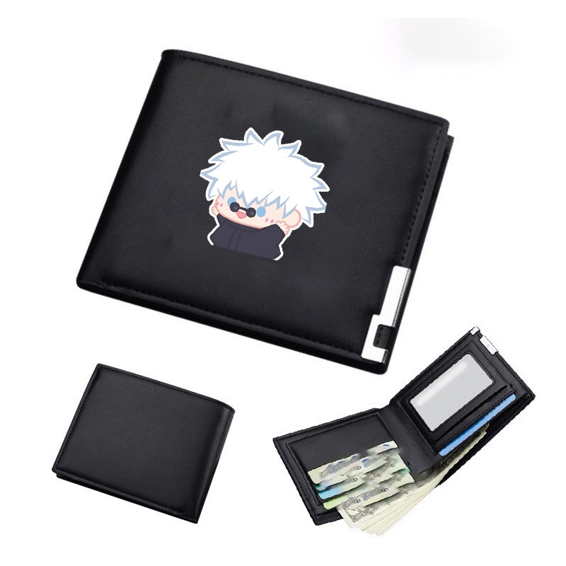 Ví da cầm tay nam nữ IN HÌNH JUJUTSU KAISEN VER TẬP THỂ DỤC anime chibi xinh xắn thời trang