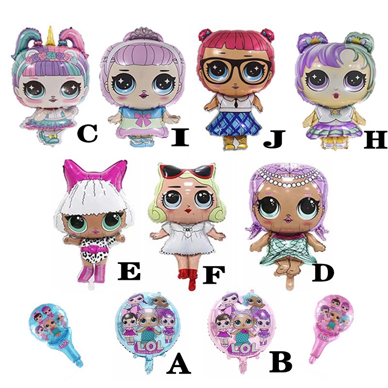 Bong bóng tráng nhôm độc đáo chuyên dụng cho tiệc sinh nhật cho bé