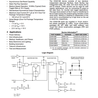 Linh kiện IC CD4013