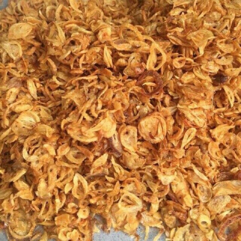 Hành ta khô phi sẵn 500g (hàng chuẩn ko trộn, ko hành tây)