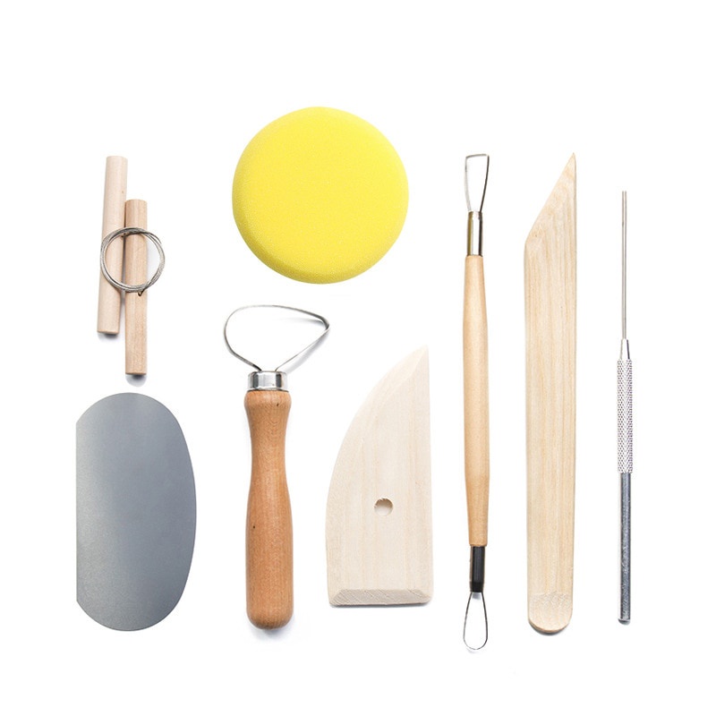 Bộ 25 Dụng Cụ Điêu Khắc Đất Sét Chuyên Dụng