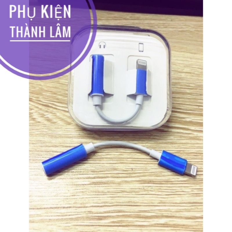 jack chuyển đổi tai nghe 3.5 sang lightning 7/ 7lplus/8 plus / x - jack chuyển tai nghe