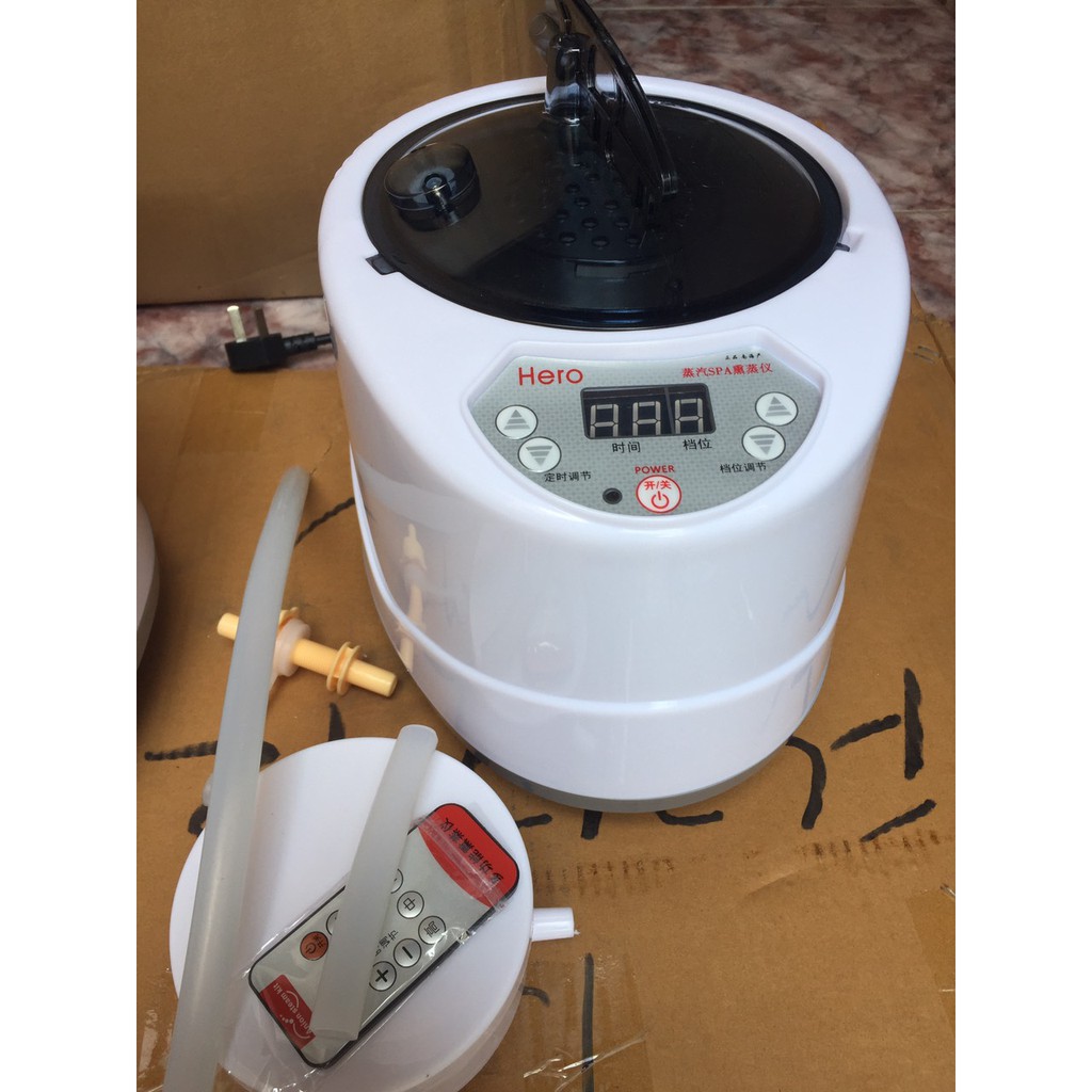 Nồi xông hơi 2,6L HeRo bảo hành 6 tháng hình ảnh thực tế sản phẩm