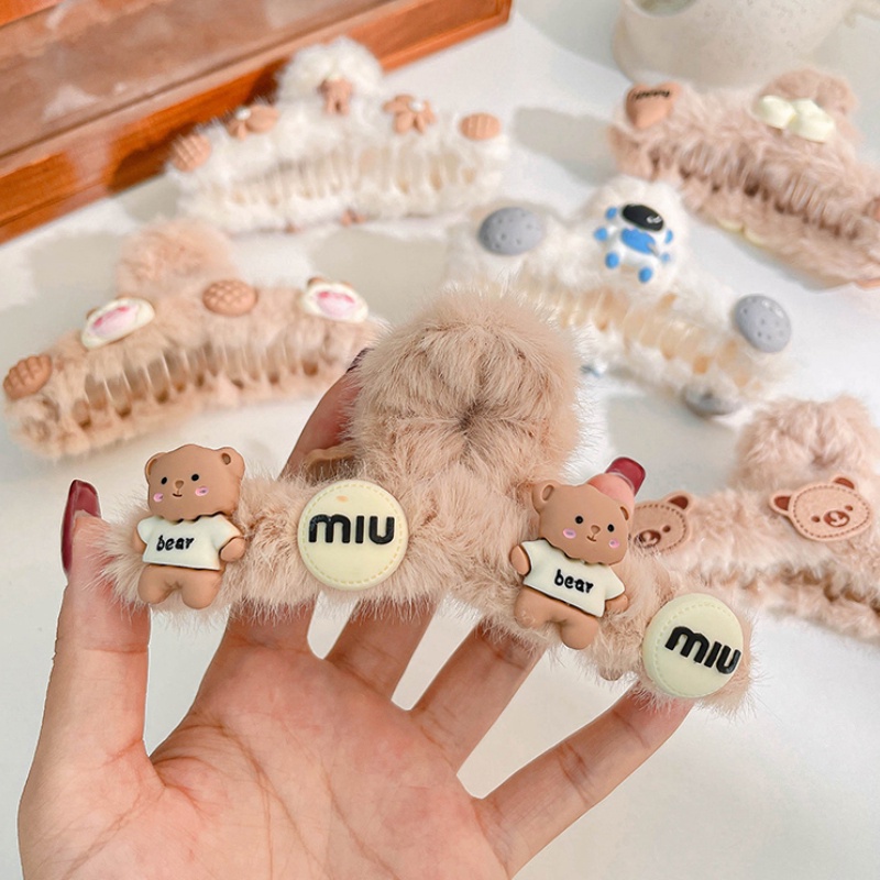 Kẹp Tóc Đính Nơ Và Ngọc Trai Thời Trang Hàn Quốc